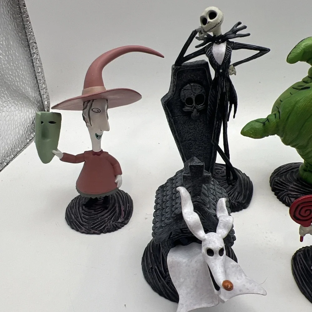 Disney The Nightmare Before Christmas Deluxe Figurine Cake Topper 8PC Play Set